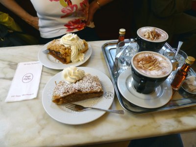 Afternoon Treat at Vienna's Cafe Diglas
