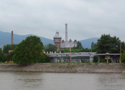 Hungarian Town on the Danube