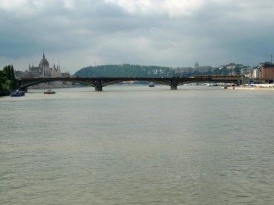 Entering Budapest from the North