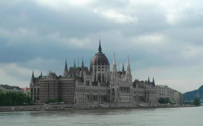 The Hungarian Parliament Building Lies on the Pest Side of the Danube