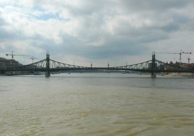 Liberty Bridge (1894-96) in Budapest