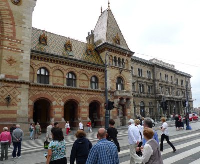 The Great Market Hall in Budapest