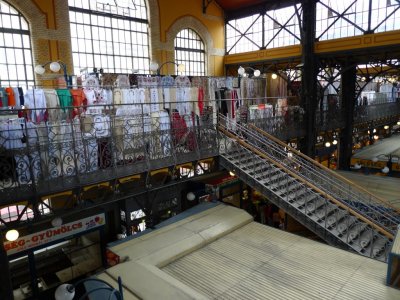 Second Floor of the Great Market Hall in Budapest