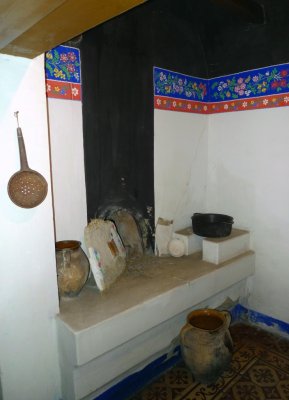 Kitchen in House of hungarian Folk Art