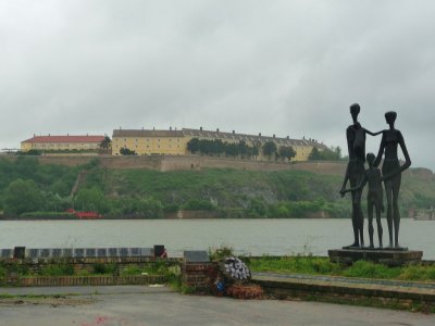 Novi Sad Memorial to Victims of Holocaust (2,000 killed in three days)