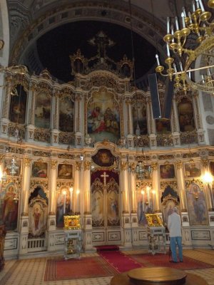 Altar in Cathedral of St. George  in Novi Sad