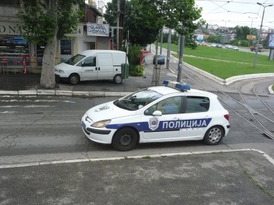 Belgrade Police Car