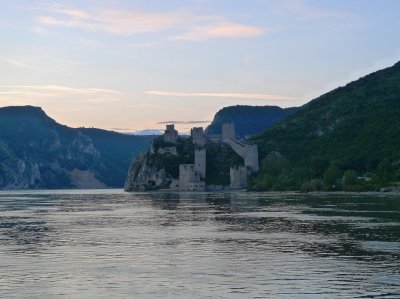 First Look at Golubac Fortress on Serbian Side of the Danube