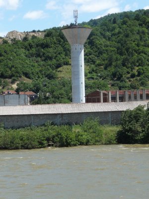 Unused Guard Tower on Romanian Side of Danube