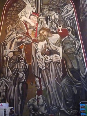 Fresco in the Patriarchal Church of Tsarevets