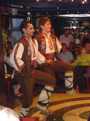 Bulgarian Folk Dance Performance in the Lounge