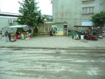 Vegetable Stands in Silistra, Bulgaria