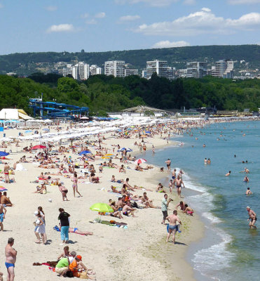 Black Sea Beach, Varna, Bulgaria
