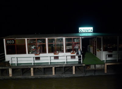 Arrival in Oltenita, Romania at 10 PM