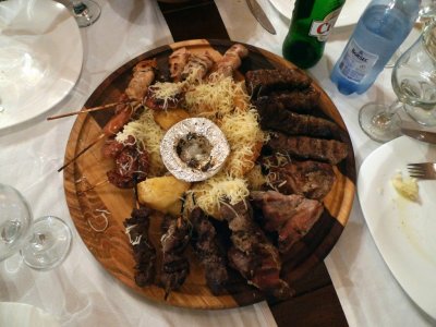 Romanian Meat Platter