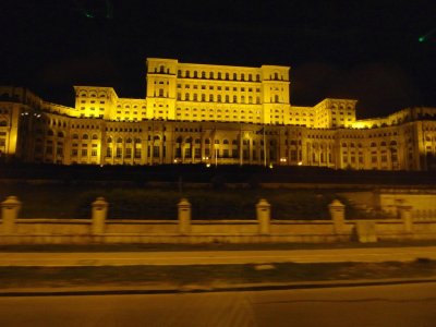 The Parliament Palace by Night