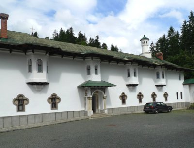 One of the Buildings in The Sinaia Monastery