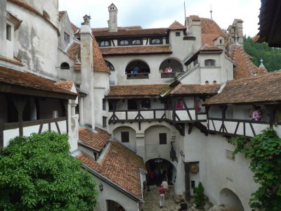 Another View of Bran Castle from the Inside