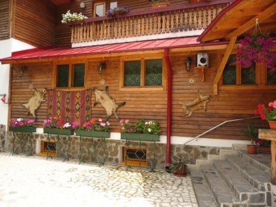 Back Deck of Popasul Reginei Restaurant