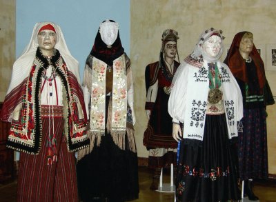 Traditional Romanian Dress from Various Regions