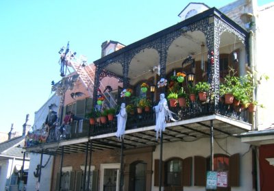 Balcony on Bourbon St.