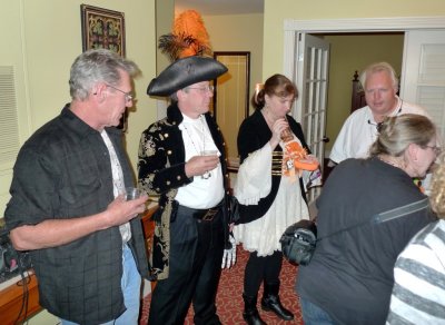 Gary, David, Roberta, Dave, and Lisa at Pre-Parade Party