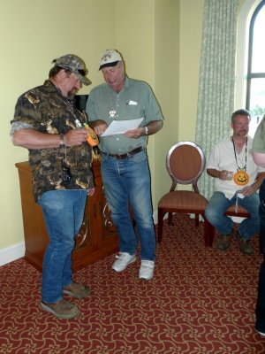 Roy and Bill at Pre-Parade Party