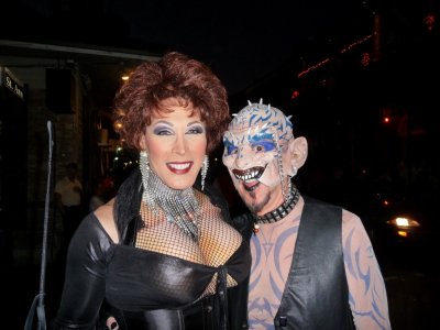 Halloween on Bourbon St.