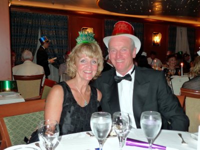 Margaret & Roger on New Year's Eve