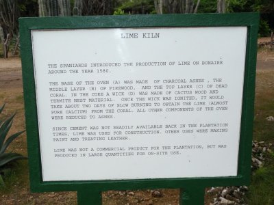 Explanation of 1500's Lime Kiln