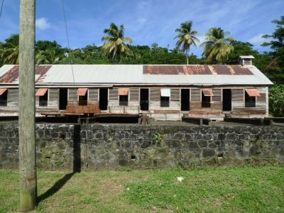 A 'Boucan' at Dougaldston Spice Estate, Grenada