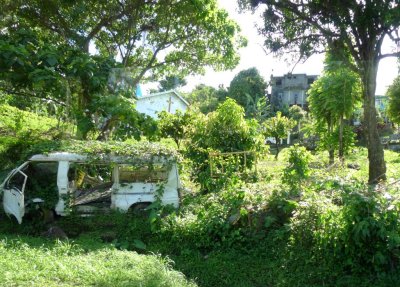 One of Many Abondoned Vehicles on Grenada