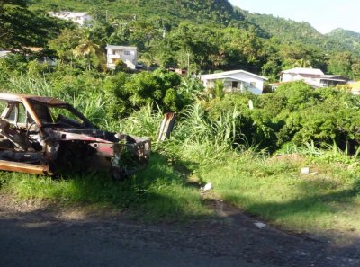 Another Abondoned Vehicle on Grenada