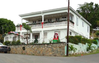 Christmas Decorations on St. John