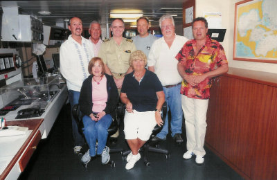 In the Control Room on the Ultimate Ship's Tour