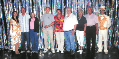 Onstage in the Princess Theater on the Ultimate Ship's Tour