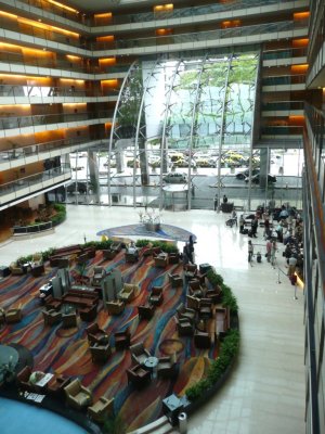 Lobby of the Buenos Aires Hilton