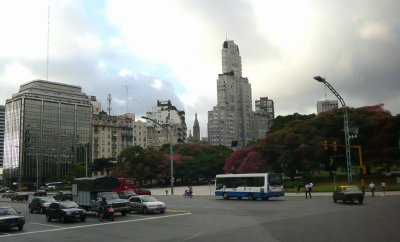 Park in Downtown Buenos Aires