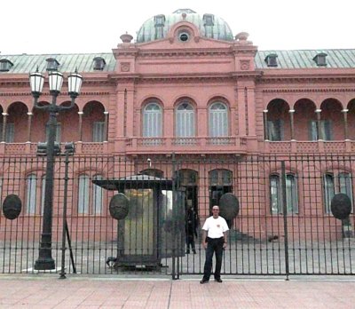 Famous Balcony from Evita Speeches