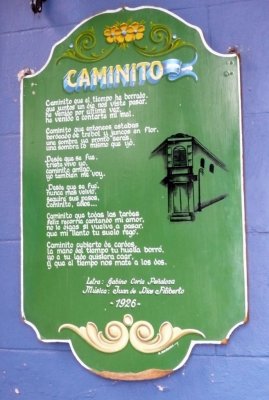 Lyrics to Caminito Tango