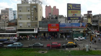 Bus Stop in Buenos Aires