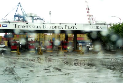 Rainy Day at the Port