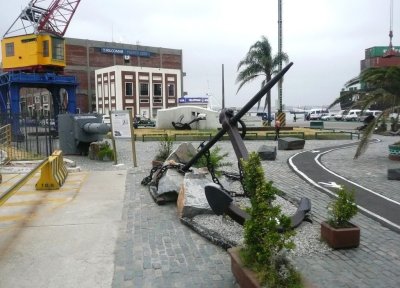 Monument to Ship from the 1939 Battle of Rio de la Plata