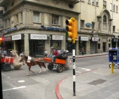 In City of 1 Million, All Garbage is Picked Up in Horse-drawn Carts