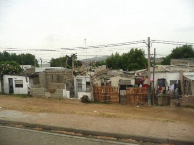 'Asentamiento' (Shanty Town) on Return Trip to Montevideo