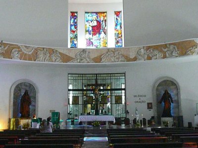 Inside the Church of St Judas