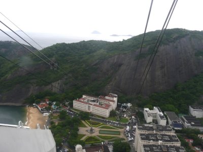 Descending from Morro da Urca