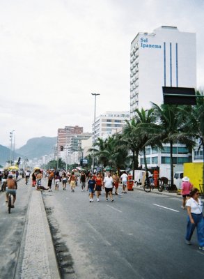 Ipanema Beach Pedestrian Street