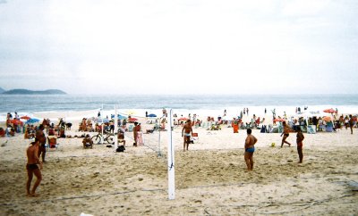 Futevolei (Foot Volleyball) at Ipanema