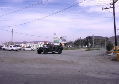 Military Presence in Mazatlan